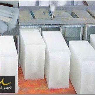 ابعاد یخ دستگاه یخساز قالبی