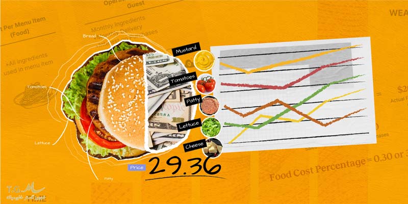 فرآیند قیمت گذاری منوی رستوران