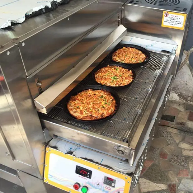 فر پیتزا سه بشقابه