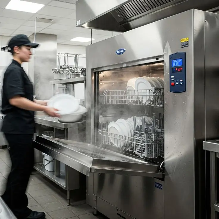 ماشین ظرفشویی صنعتی