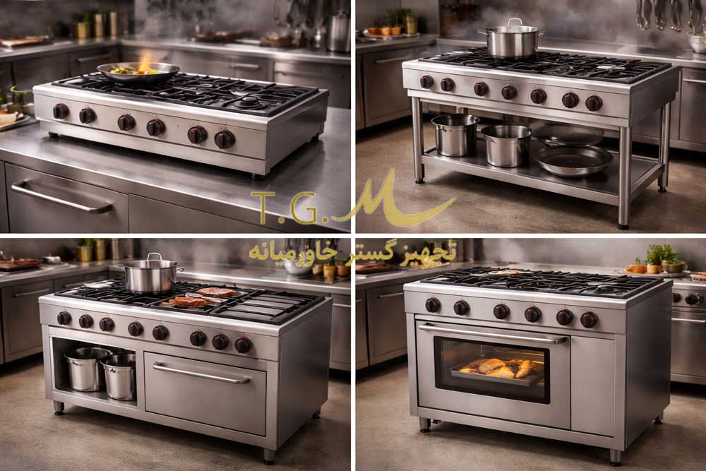 راهنمای خرید اجاق گاز صنعتی