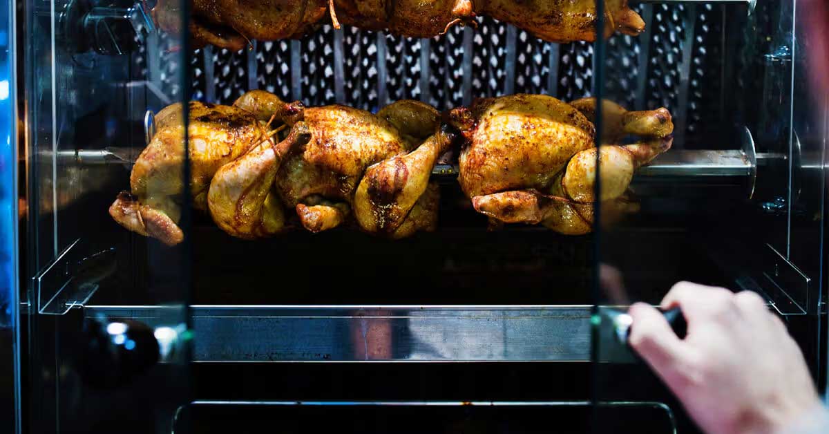 فر مرغ بریان